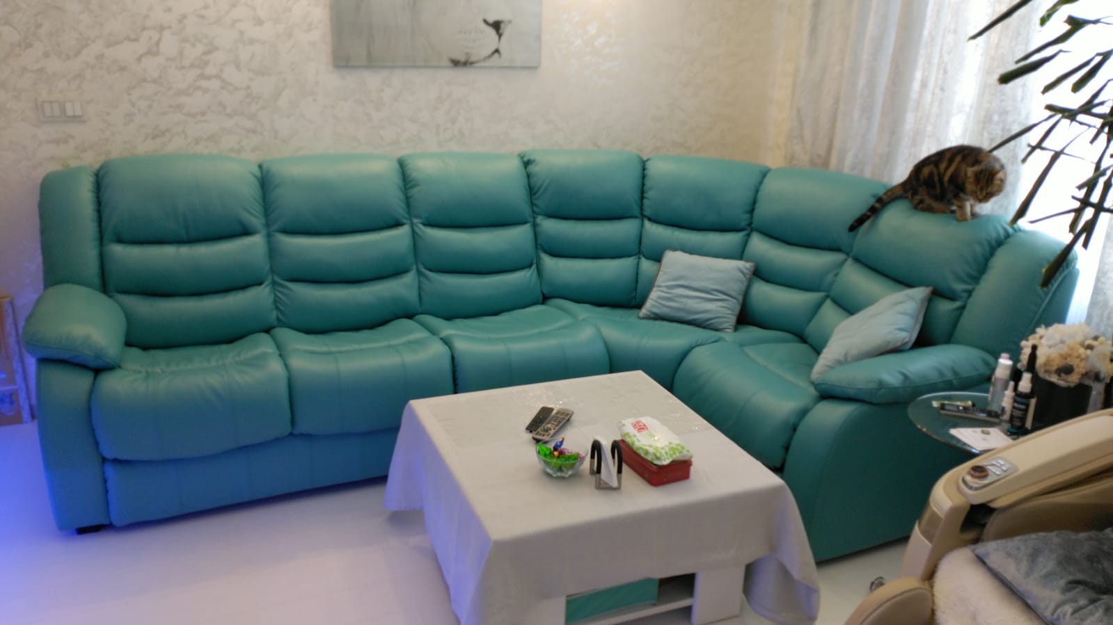 Перетяжка дивана на дому. Тимирязевская